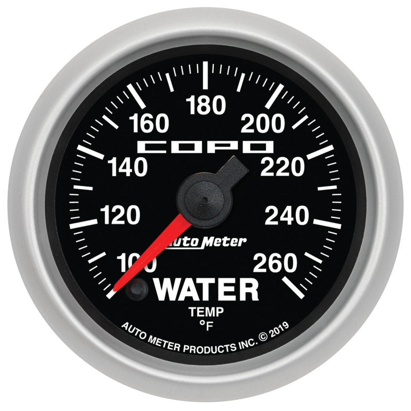 Autometer 52mm 100-260 Degree Digital Water Temp Gauge Chevrolet COPO Camaro 880875 880875 Photo - Primary