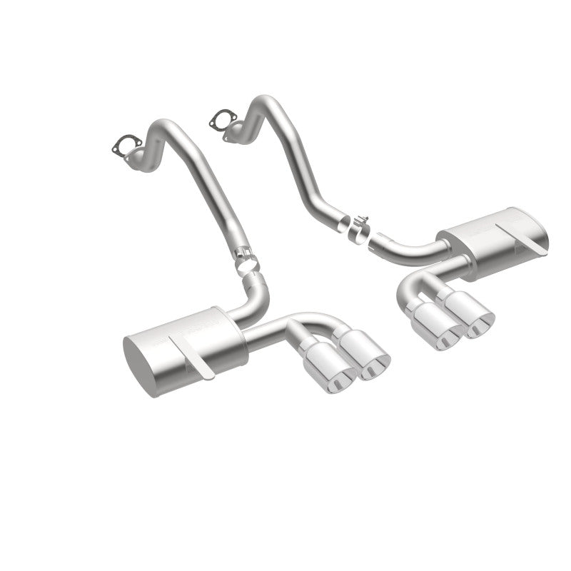 MagnaFlow Chevrolet Corvette Street Series Axle-Back Performance Exhaust System 16732 360 Degree Image Set