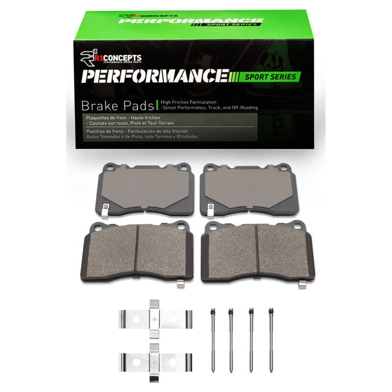 R1 Concepts RNC Performance Sport Brake Pads Brakes, Rotors & Pads Brake Pads - Performance main image
