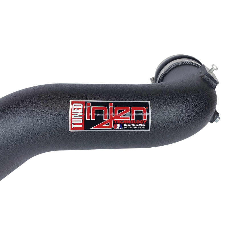 Injen 15-20 Ford F150 3.5L V6 (tt) Aluminum Intercooler Piping Kit - Wrinkle Black SES9015ICPWB SES9015ICPWB Photo - out of package