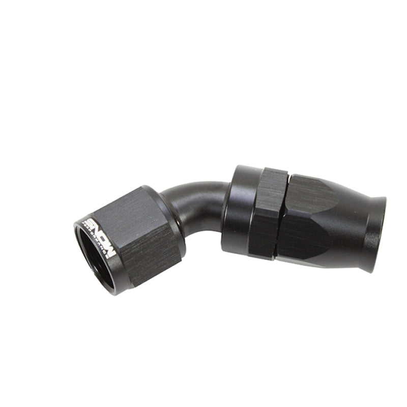 Snow Performance Snow -10AN 45 Degree PTFE Hose End (Black) SNF-60145 SNF-60145 User 1