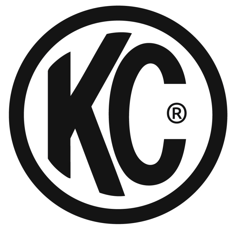 KC HiLiTES C-Series 2in. C2 LED Light 20w Area Flood Beam (Single) - Black 1328 1328 Logo Image