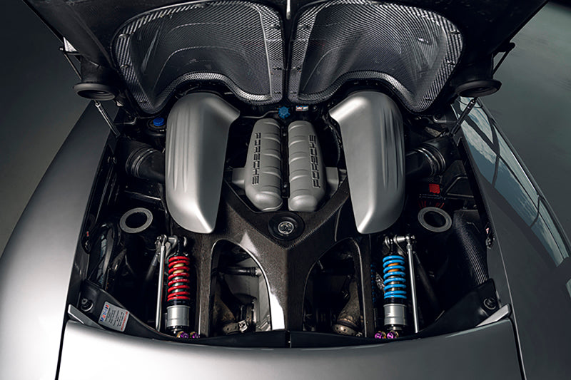 KW 04-05 Porsche Carrera GT Special Edition HLS4 V5 Coilover Kit w/ Red & Blue Springs 3097140A 3097140A User 6