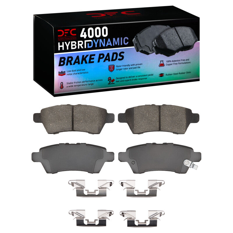 DFC DFC 4000 HybriDynamic Brake Pads Brakes, Rotors & Pads Brake Pads - OE main image