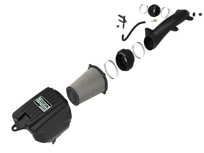 aFe Quantum Pro DRY S Cold Air Intake System 18-20 Jeep Wrangler JL L4-2.0L (t) 53-10019D 53-10019D Photo - Unmounted