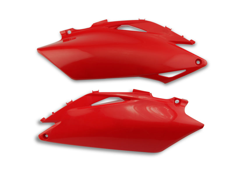 Cycra 09-12 Honda CRF250R-450R Side Number Panels Red 1CYC-2895-33 1CYC-2895-33 Photo - Primary