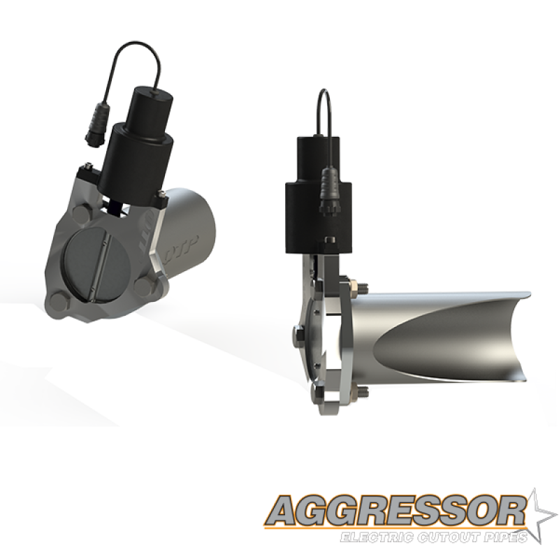 QTP 15-18 Chevrolet Camaro SS 6.2L 3.0in 304SS Aggressor Cutout Dual Mid Pipes 500116 500116 Photo - Primary