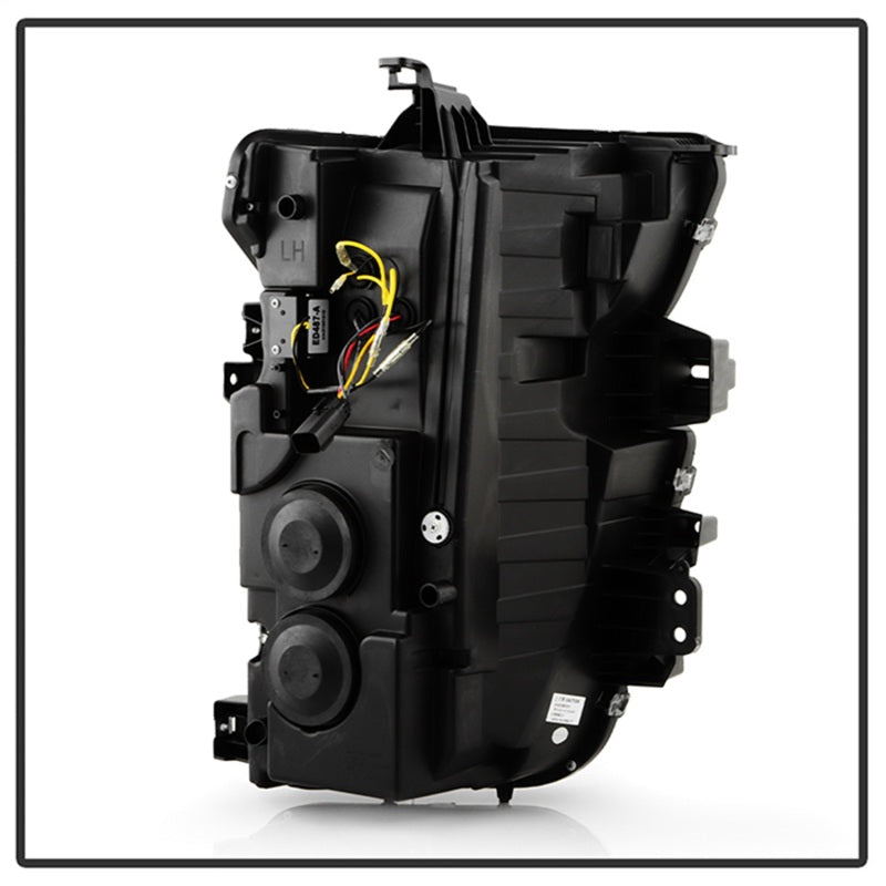 SPYDER 20-23 Chevy Silverado 2500/3500 Proj Headlights - LED DRL - Black PRO-YD-CSHD20SI-SEQ-BK 5088796 5088796 Photo - Unmounted