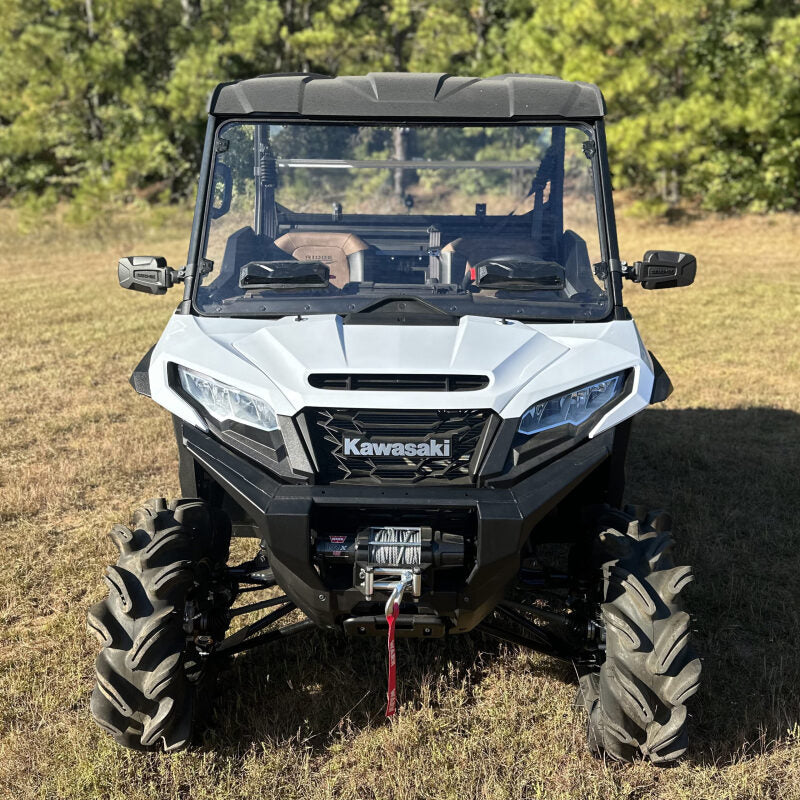 Seizmik 24+ Kawasaki Ridge Ranch Tool Less Windshield - Hardcoated 50-55317KIT 50-55317KIT Photo - Primary