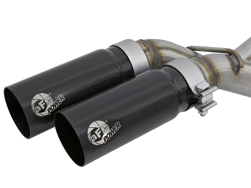 aFe Cat Back Exhaust Black - Ford F-150 11-14 49-43078-B Photo - Unmounted