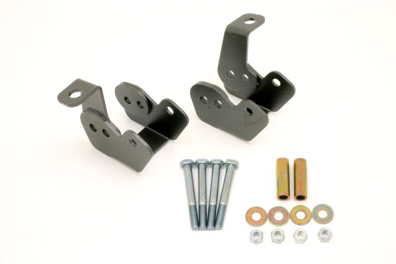 BMR 82-02 3rd Gen F-Body Bolt-On Control Arm Relocation Brackets - Black Hammertone CAB002H CAB002H User 1