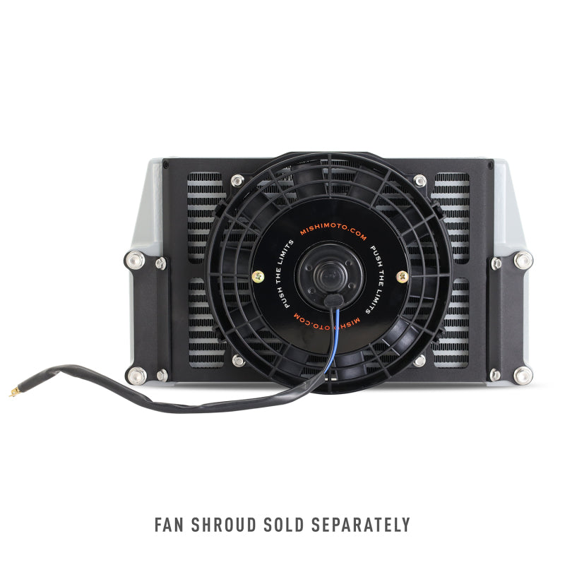 Mishimoto Universal 10in. Heavy-Duty Oil Cooler Fan Shroud - Micro Wrinkle Black MMFS-HDOC-10 MMFS-HDOC-10 User 1