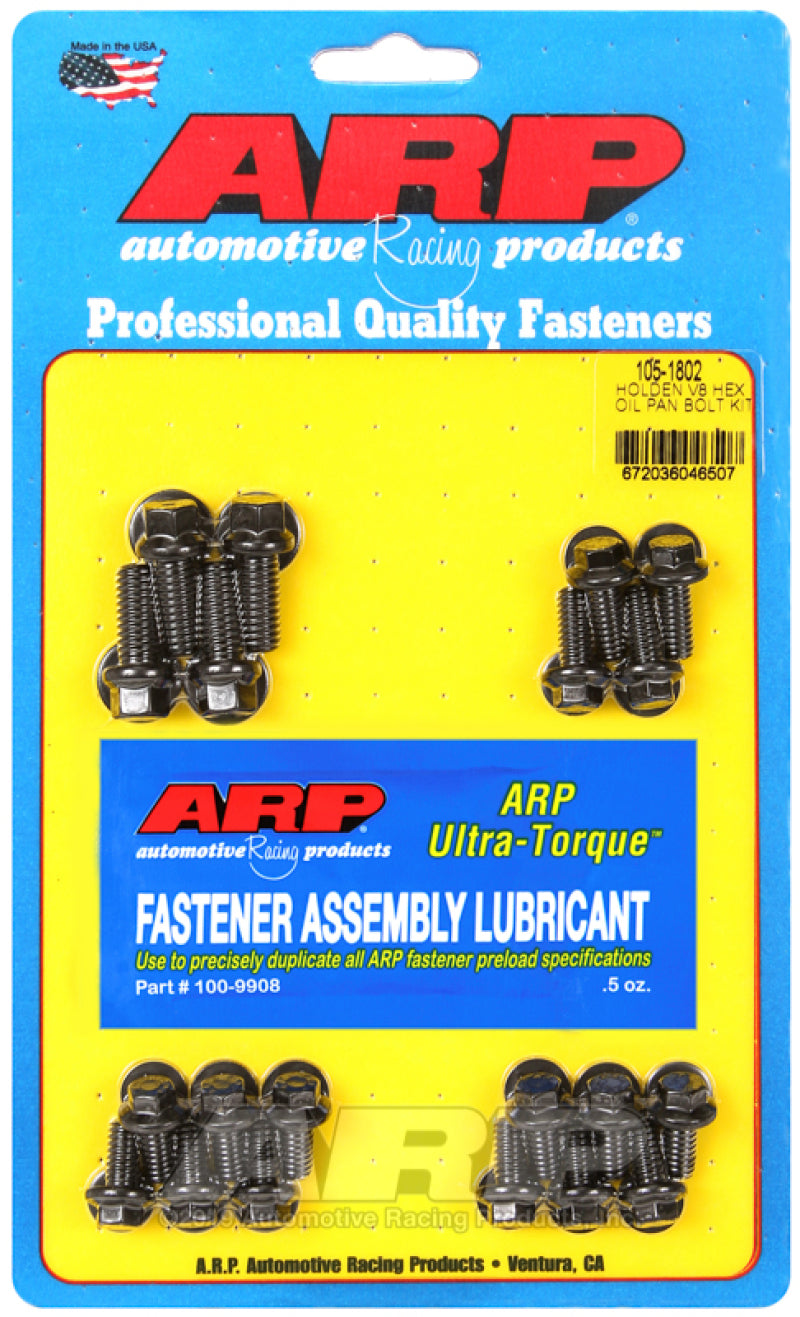 ARP Holden V8 Hex Oil Pan Bolt Kit 105-1802 105-1802 User 1