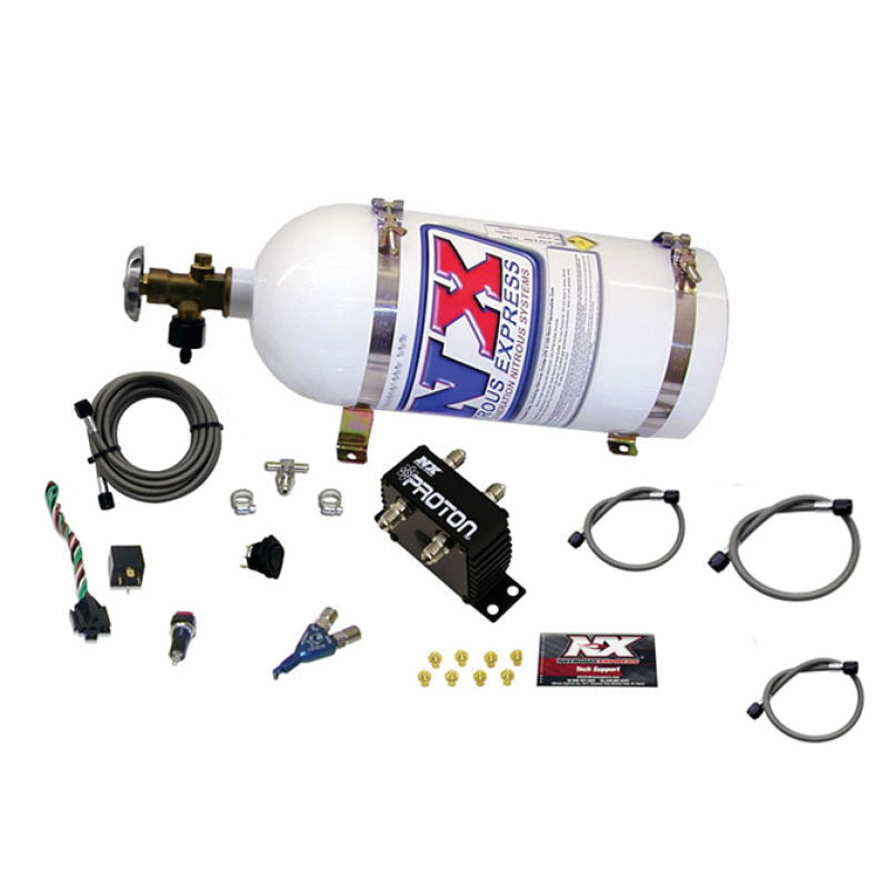 Nitrous Express Proton Series Nitrous System W/ 10Lb Bottle 20420-10 Photo - Primary