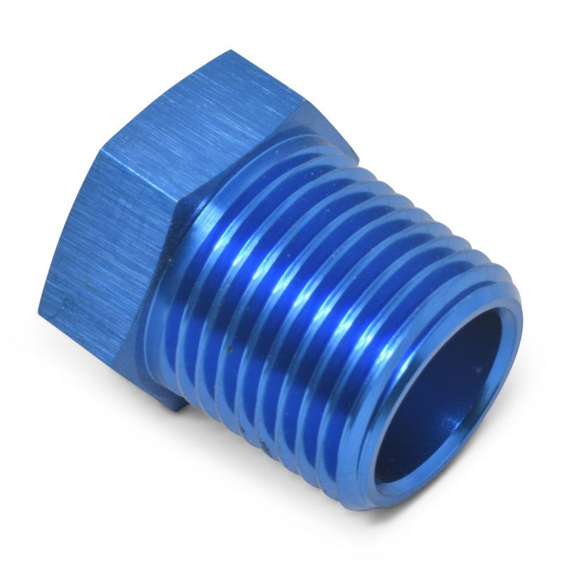 Russell 3/8 Inch Male To 1/8 Inch Female Pipe Bushing Reducer (Blue Finish) 661570 Photo - out of package