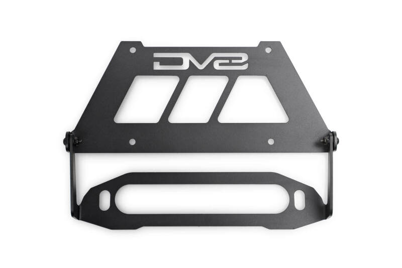 DV8 Offroad Fairlead Mounted Flip-Up License Plate Bracket LPBM-02 LPBM-02 Photo - Unmounted