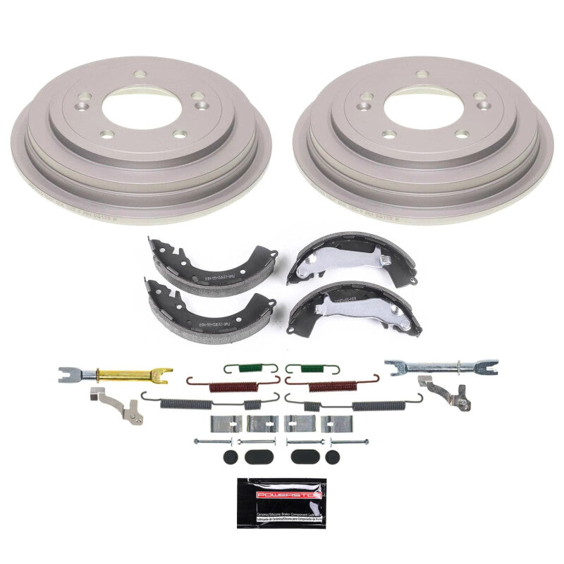 PowerStop Power Stop 17-20 Hyundai Elantra Rear Autospecialty Drum Kit KOE15481DK KOE15481DK Photo - Primary