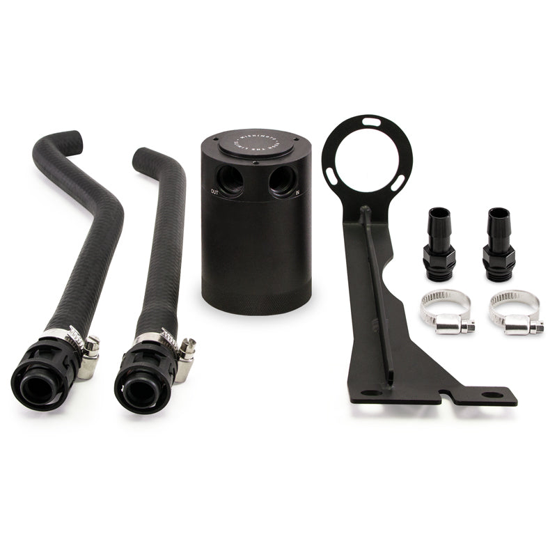 Mishimoto 2014+ Ford Fiesta St Baffled Oil Catch Can Kit - Black MMBCC-FIST-14PBE Photo - Primary