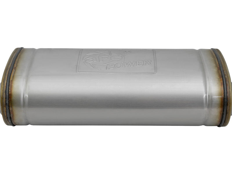 aFe Rebel Series 2.5in 409 SS Axle-Back Exhaust System Black 07-18 Jeep Wrangler (JK) V6-3.6L/3.8L 49-48086-B 49-48086-B Photo - Close Up