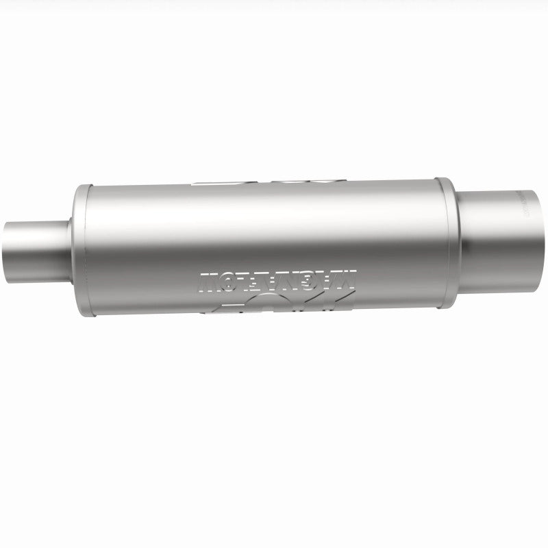 MagnaFlow 5" Round Center/Center Performance Muffler With Tip 14857 360 Degree Image Set
