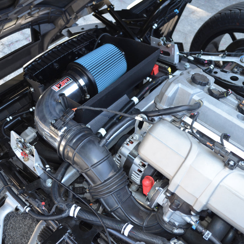 Injen 20-23 Polaris Slingshot L4-2.0L Wrinkle Red Cold Air Intake PS7001WR PS7001WR Photo - Mounted