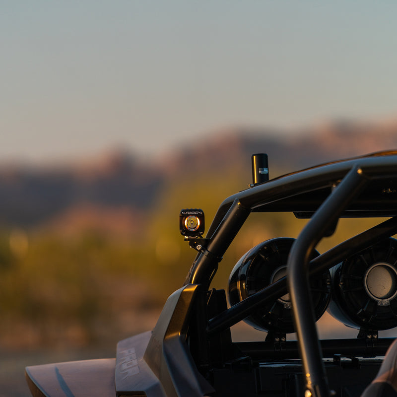 Rigid Industries Side-by-Side Revolve A-Pillar Light Kit 41650 41650 Photo - Mounted