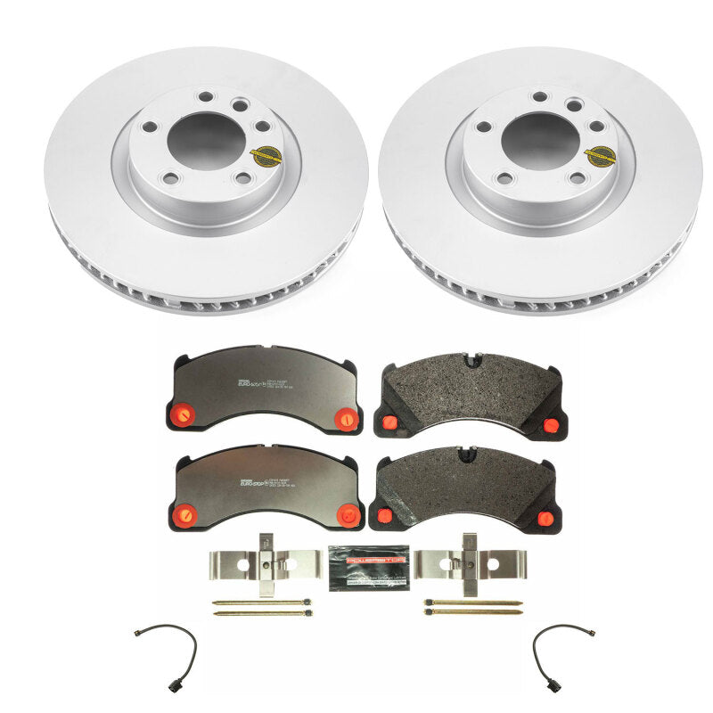 Power Stop 11-18 Porsche Cayenne Front Euro-Stop Brake Kit ESK6042 ESK6042 Photo - Primary