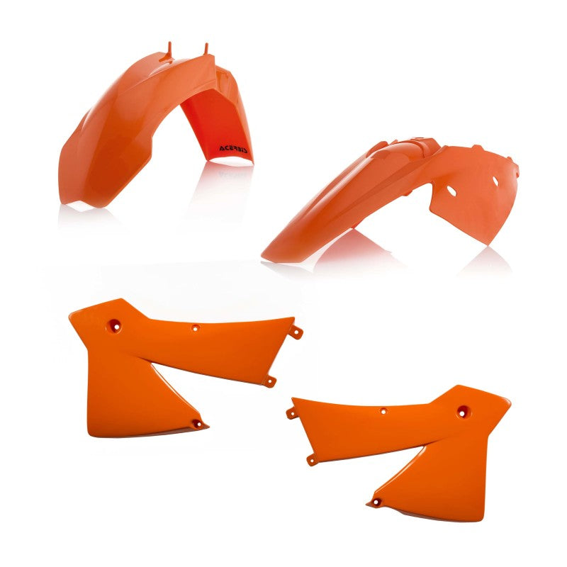 Acerbis 03-04 KTM SX-2T/ 2004 MXC/SX 4T Plastic Kit - Orignal 04 2041140245 2041140245 Photo - Primary