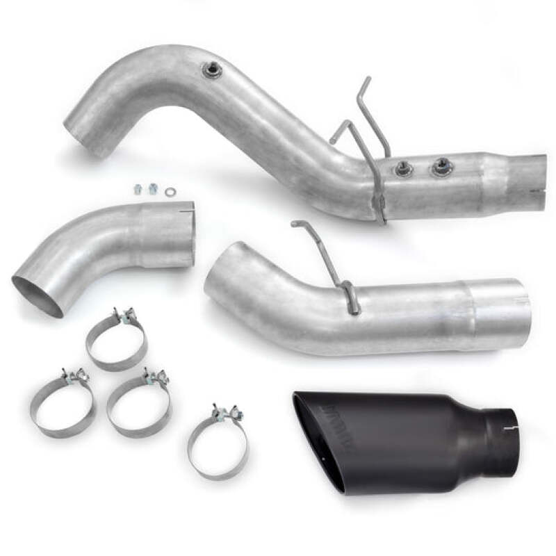 Banks Power 20-23 Chevy/GMC Duramax DRW Crew Cab 5.0in Monster Exhaust w/ Black Tip 49809-B 49809-B User 1