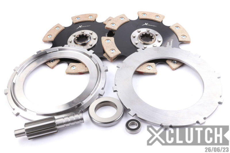 XCLUTCH BMW 9in Twin Solid Ceramic Multi-Disc Service Pack XMS-230-BM01-2E-XC XMS-230-BM01-2E-XC Photo - Primary