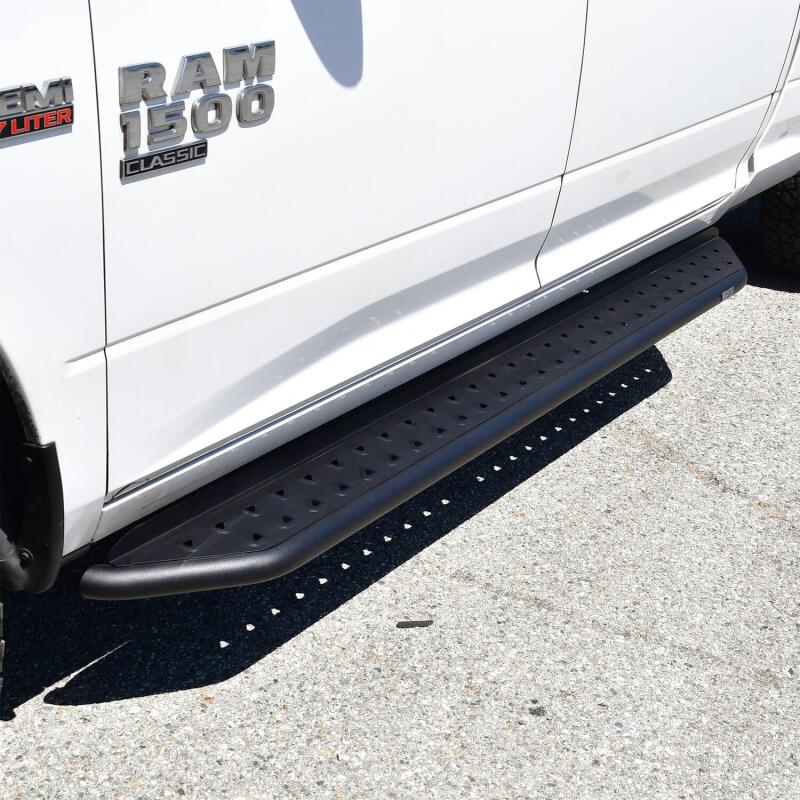 Westin 19-23 Ram 1500 Crew Cab Pickup (Excl. 1500 Classic) Outlaw Running Boards - Textured Black 28-34085 28-34085 Photo - lifestyle view
