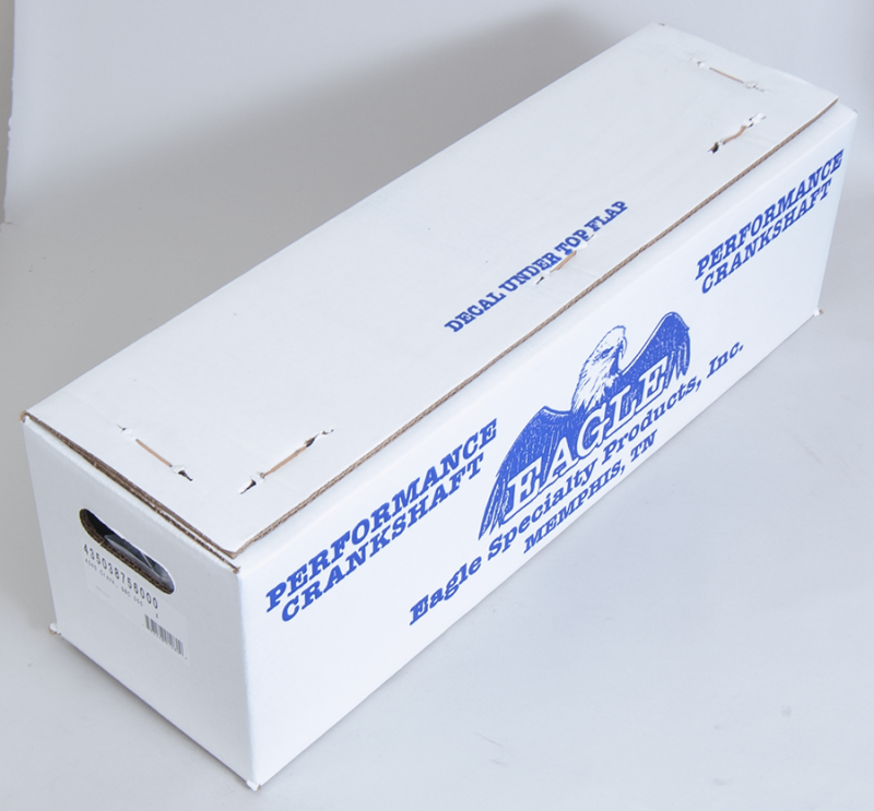 Eagle 67-86 Chevrolet Small Block V8 5.7L 350 Forged Crankshaft - 4340 Steel 3.875in Strk 2-Pce Seal 435038756000 435038756000 Photo - in package