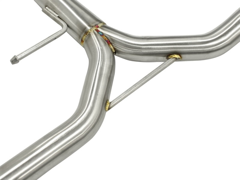 aFe POWER 49-36609 Takeda 304 Stainless Steel Cat-Back Exhaust System 49-36609 Photo - Unmounted