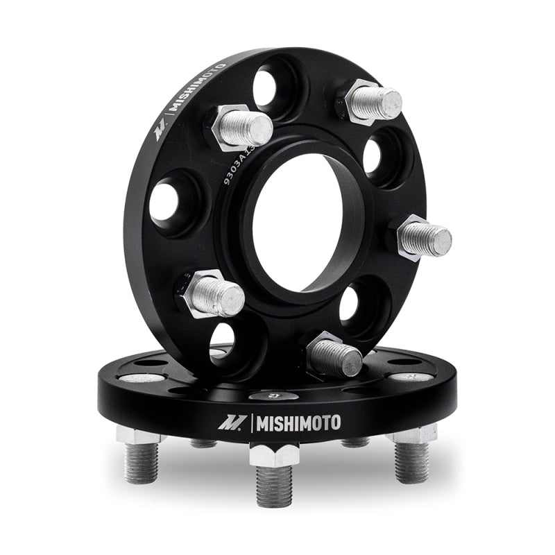 Mishimoto Wheel Spacers - 5x108 - 63.3 - 20 - M12 - Black MMWS-006-200BK MMWS-006-200BK Photo - Primary