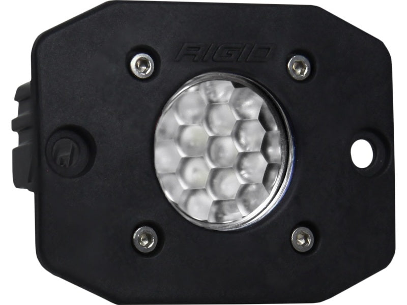Rigid Ignite LED Light, Flush Mount, Black Housing | Single 20631 Photo - Primary