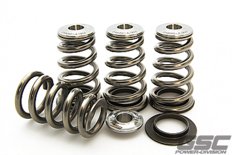 GSC Power Division GSC P-D Mitsubishi 4G63T Extreme Pressure Conical Valve Spring and Ti Retainer Kit 5097 5097 User 1