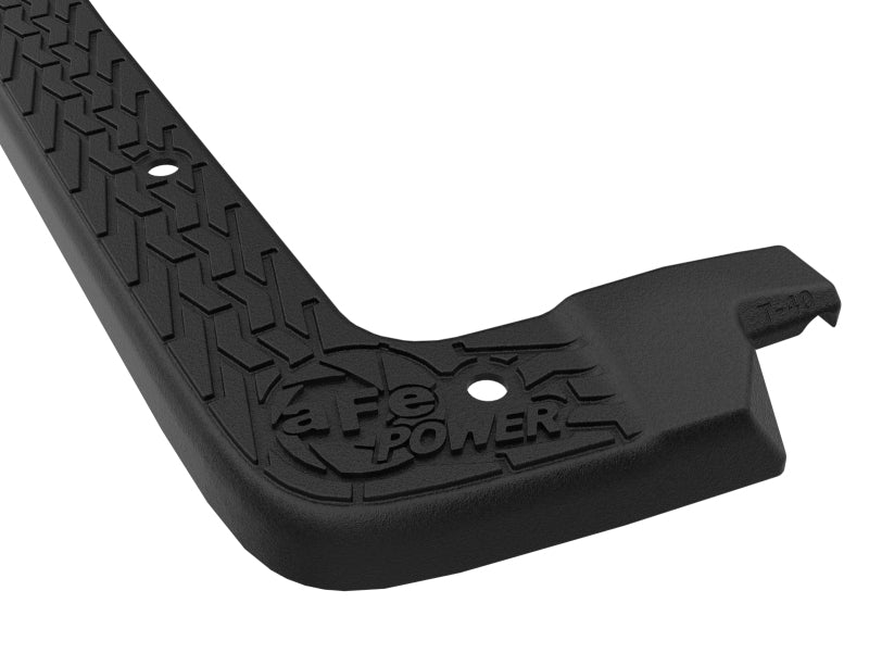 aFe 18-24 Jeep Wrangler JL (2-Door Models w/ 3-Piece Hard-Top Only) Terra Guard Tub Rail Covers 79-25002 79-25002 Photo - Close Up