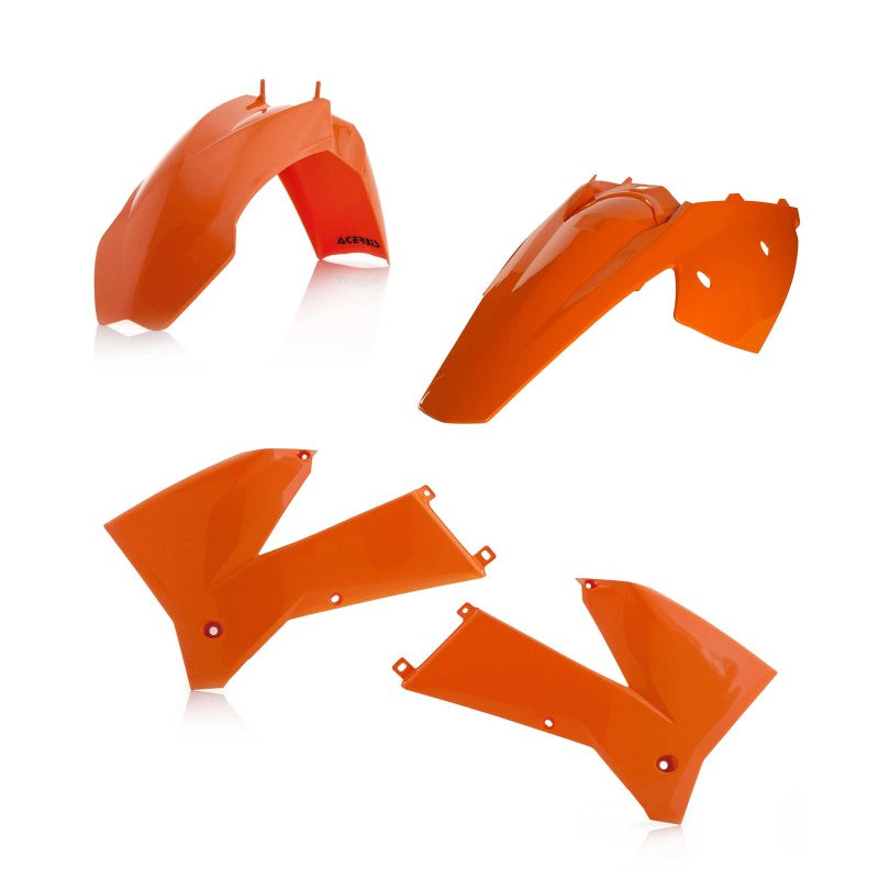 Acerbis 05-07 KTM EXC/06-07 XC-W200-525 Plastic Kit - Orange 2071130237 2071130237 Photo - Primary