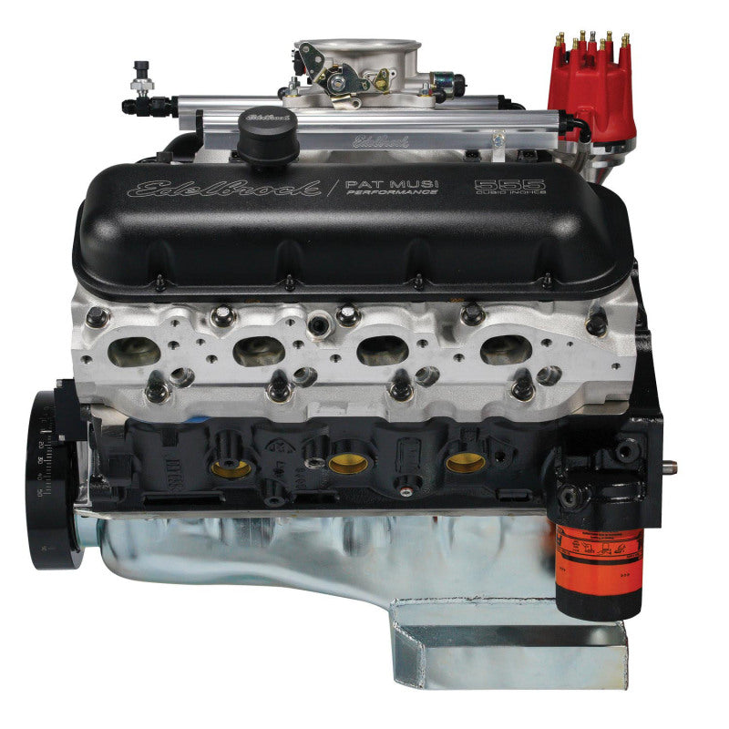Edelbrock Musi 555 Pro-Flo 4 EFI Big-Block Chevy Crate Engine 48557 48557 Photo - out of package