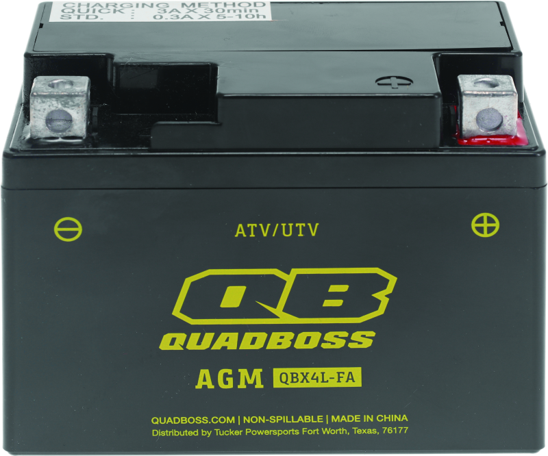 QuadBoss Qbx4L-Fa Agm Battery Qb 401375 401375 Photo - Primary