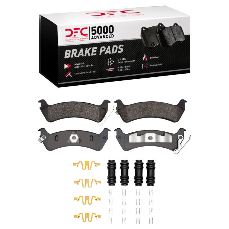 DFC DFC 5000 Advanced Semi Met Brake Pads Brakes, Rotors & Pads Brake Pads - OE main image