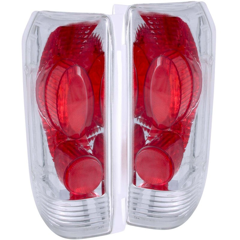 Anzo 1989-1996 Ford F-150 Taillights Chrome 211061 Photo - Primary