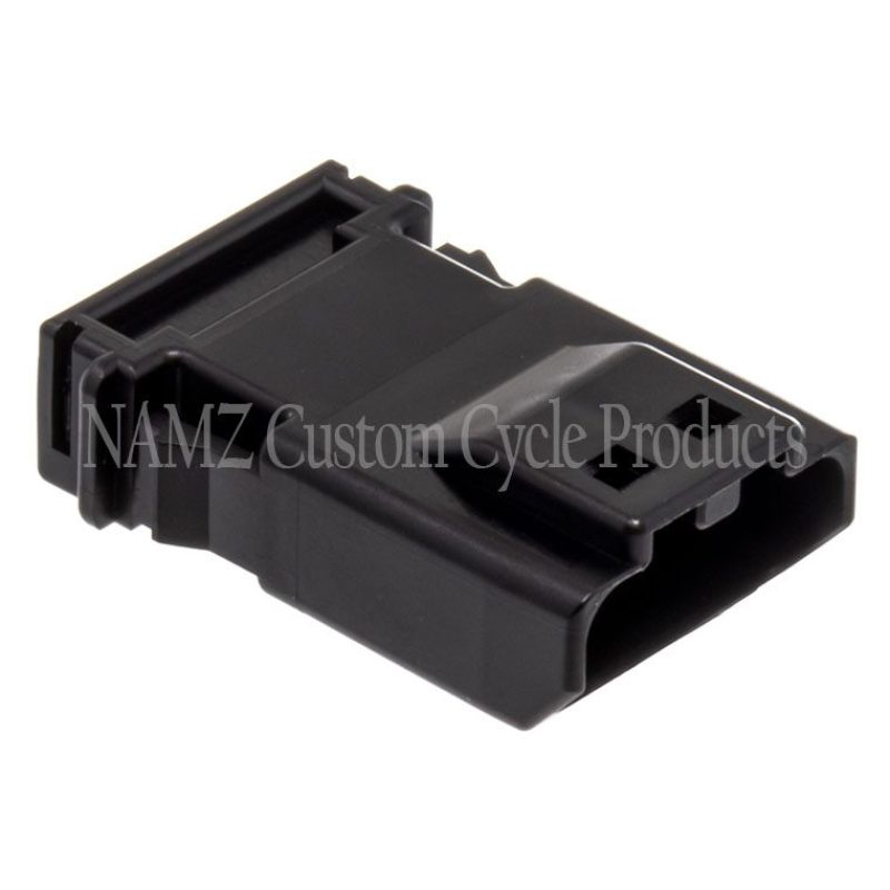 NAMZ JAE MX-1900 4-Position Male Black Pin Housing (HD 72907-11) NJ-4P51 NJ-4P51 Photo - Primary