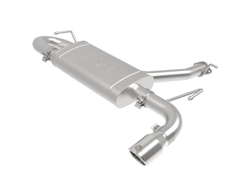 aFe Takeda 2.5in 304 SS Axle-Back Exhaust w/Polished Tips 18-22 Hyundai Kona L4-1.6L (t) AWD 49-37017-P 49-37017-P Photo - Primary