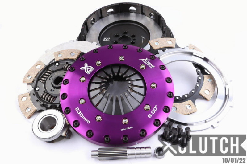 XCLUTCH 06-07 Mazda Mazdaspeed 3 2.3L Turbo 9in Twin Sprung Ceramic Clutch Kit XKMZ23530-2B XKMZ23530-2B Photo - Primary