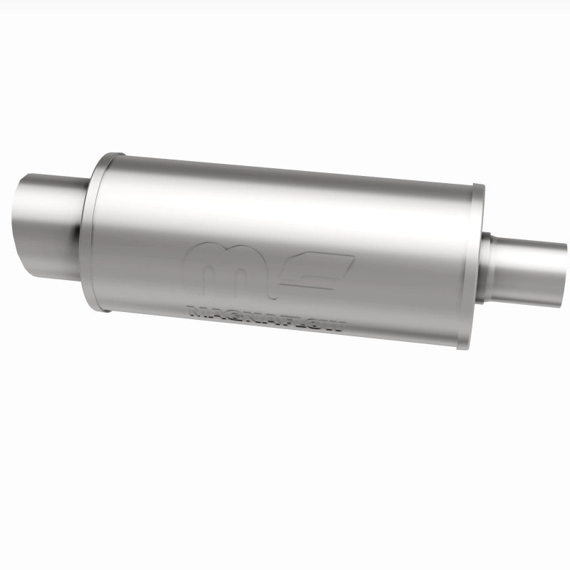 MagnaFlow 6" Round Center/Center Performance Muffler With Tip 14821 360 Degree Image Set