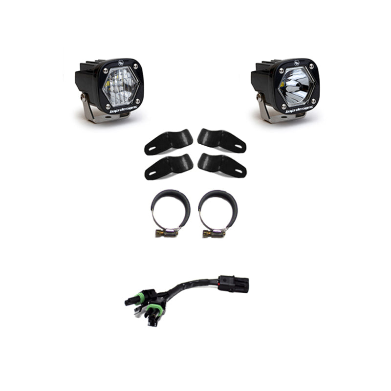 Baja Designs Moto S1 Auxiliary Light Kit Clear 507087 User 1