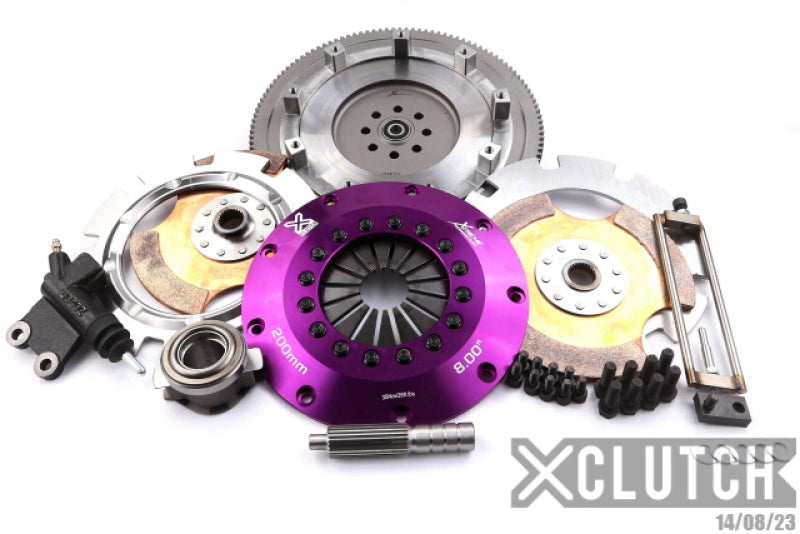 XCLUTCH 15-21 Subaru WRX STi Base 2.5L 8in Twin Solid Ceramic Clutch Kit XKSU20521-2E XKSU20521-2E Photo - Primary