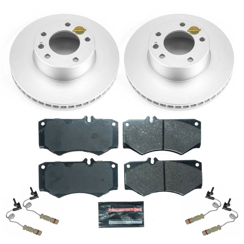 Power Stop 09-18 Mercedes-Benz G550 Front Euro-Stop Brake Kit ESK7695 ESK7695 Photo - Primary
