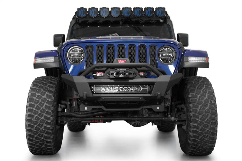 Addictive Desert Designs ADD 18-24 Jeep Wrangler JL / 18-24 Jeep Gladiator JT Phantom Front Bumper F980393070103 F980393070103 Photo - Mounted